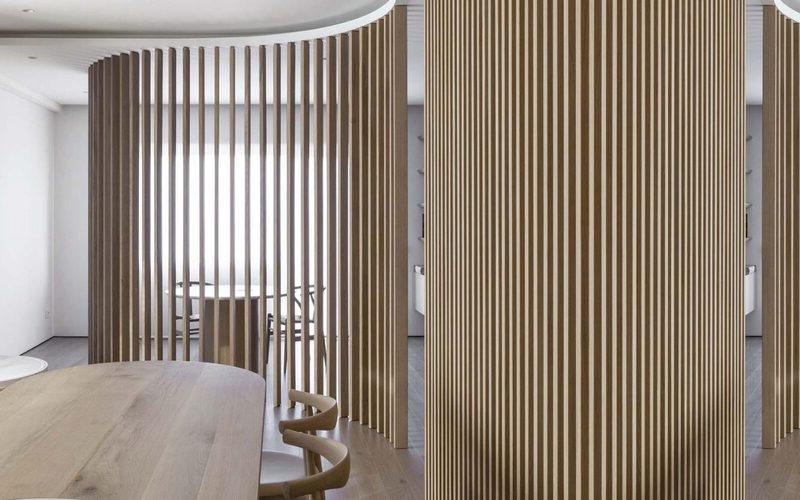 Montera Akustikpanel & Ribbvägg, Lamellvägg