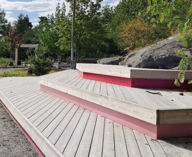 Bygga Trägradäng & Sittgradäng