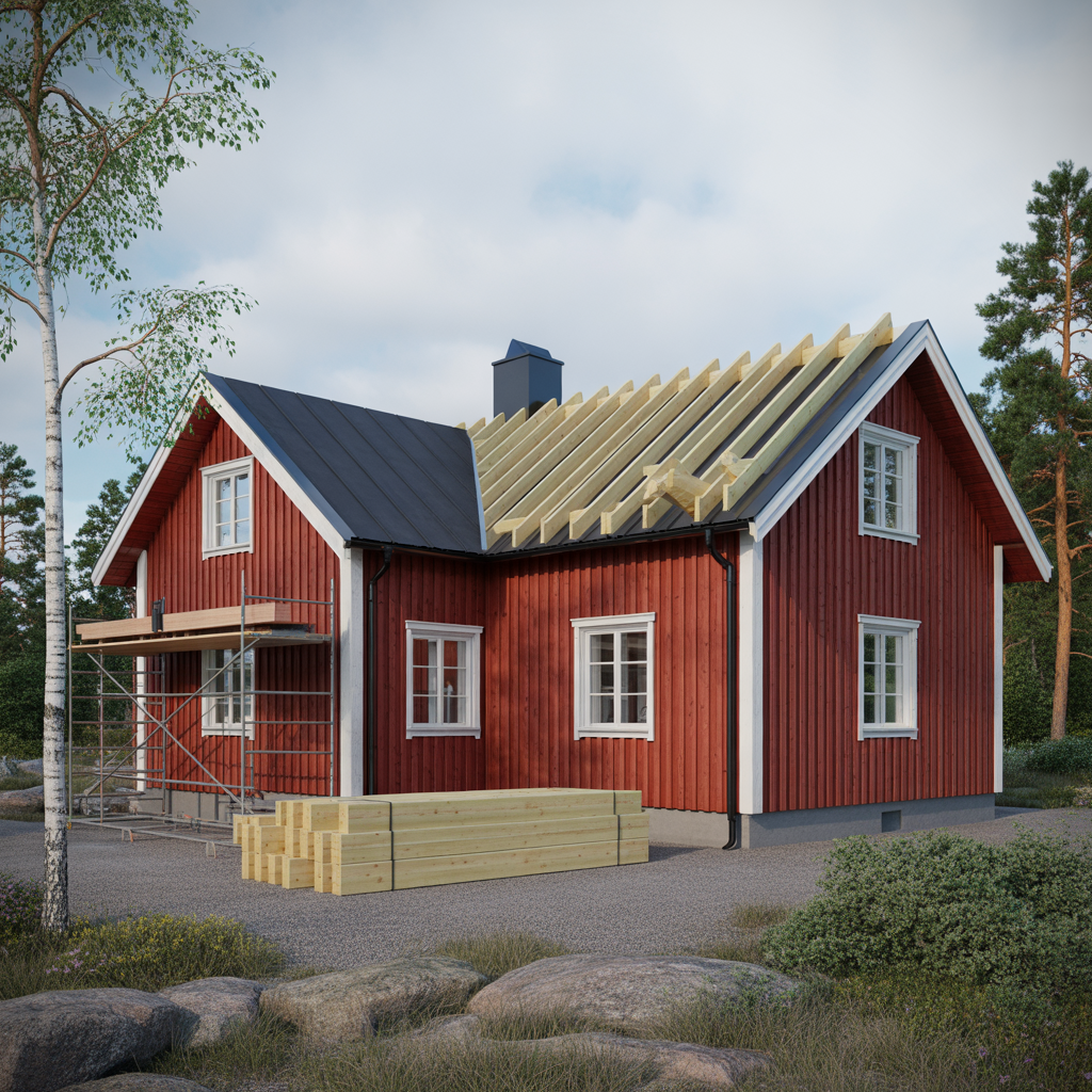 takstolar vid tillbyggnad kostnad dimensioner och val
