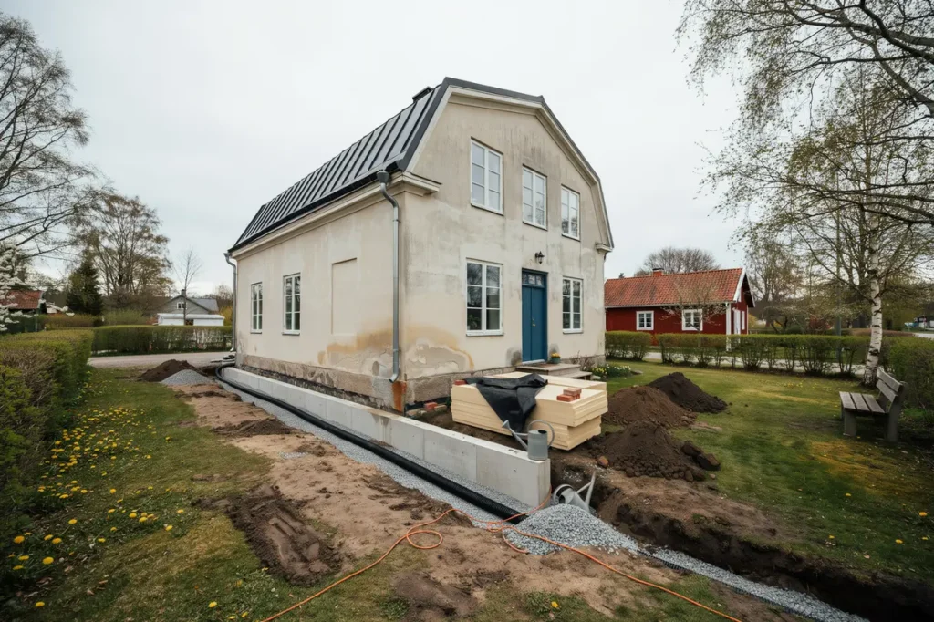 dr nera om runt villan tecken p fukt r tt arbetsg ng och vanliga misstag att undvika